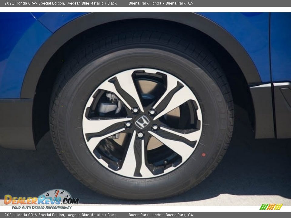 2021 Honda CR-V Special Edition Aegean Blue Metallic / Black Photo #13