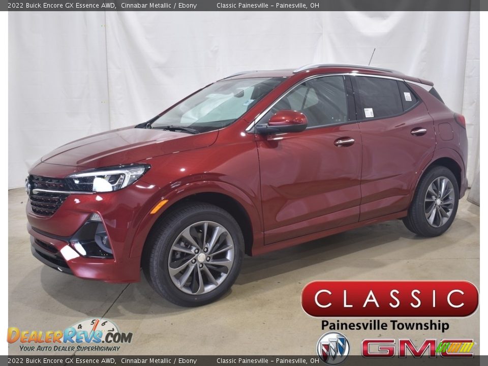 2022 Buick Encore GX Essence AWD Cinnabar Metallic / Ebony Photo #1