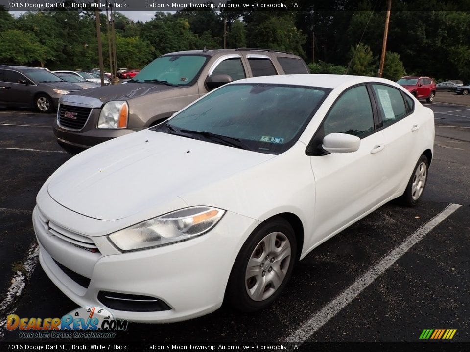 2016 Dodge Dart SE Bright White / Black Photo #1