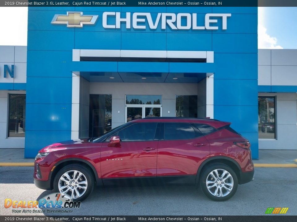 2019 Chevrolet Blazer 3.6L Leather Cajun Red Tintcoat / Jet Black Photo #1