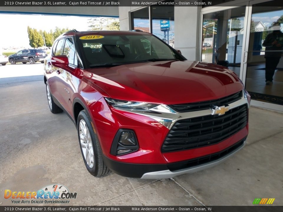 2019 Chevrolet Blazer 3.6L Leather Cajun Red Tintcoat / Jet Black Photo #2