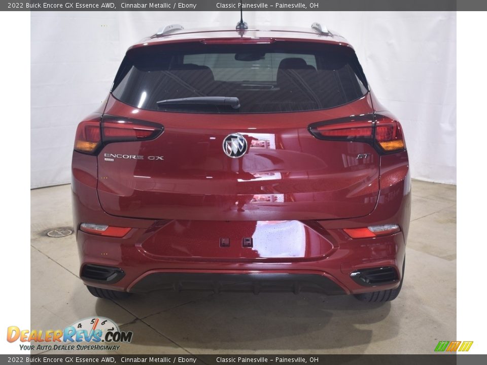 2022 Buick Encore GX Essence AWD Cinnabar Metallic / Ebony Photo #3