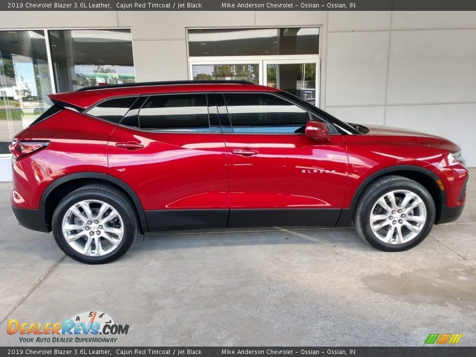 2019 Chevrolet Blazer 3.6L Leather Cajun Red Tintcoat / Jet Black Photo #3