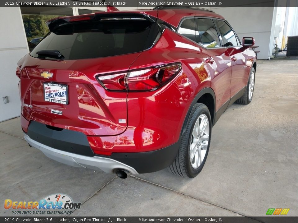 2019 Chevrolet Blazer 3.6L Leather Cajun Red Tintcoat / Jet Black Photo #4