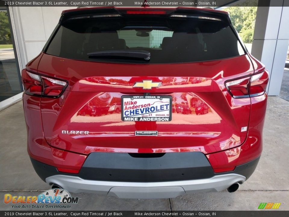 2019 Chevrolet Blazer 3.6L Leather Cajun Red Tintcoat / Jet Black Photo #5