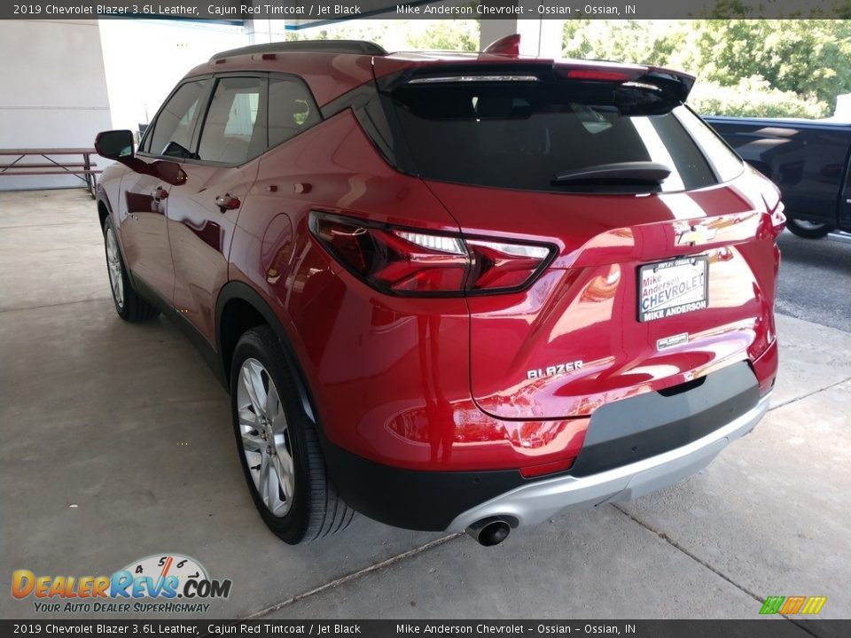 2019 Chevrolet Blazer 3.6L Leather Cajun Red Tintcoat / Jet Black Photo #8