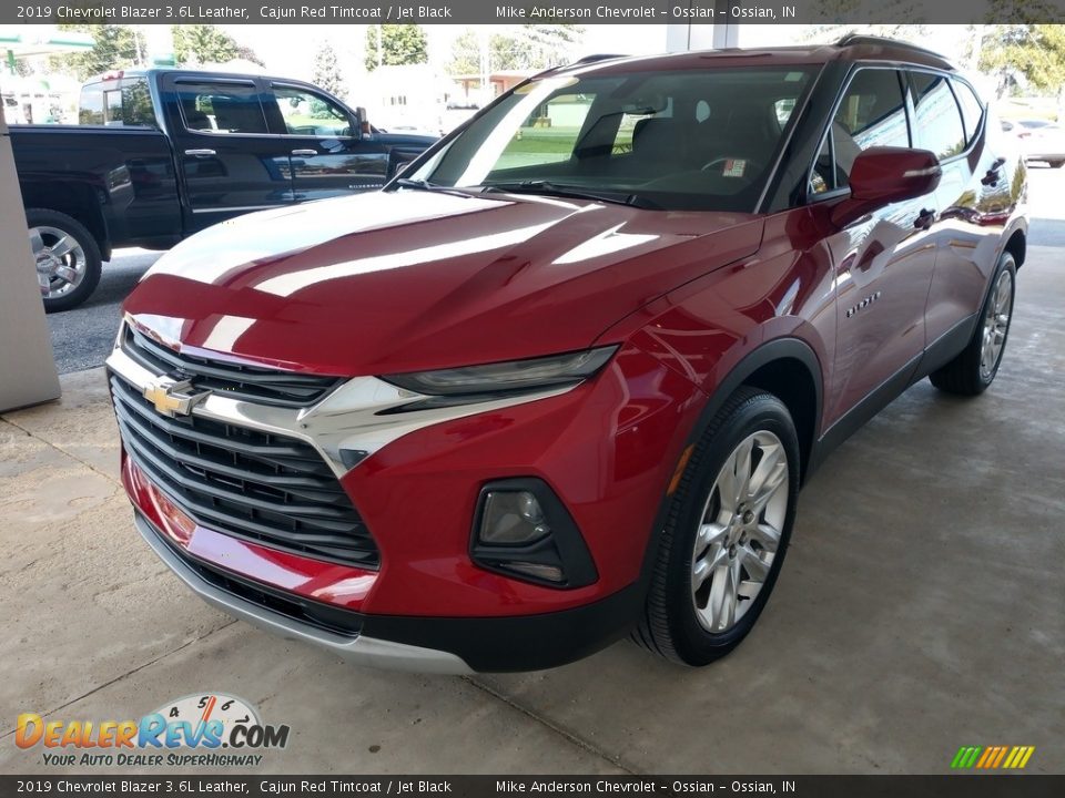 2019 Chevrolet Blazer 3.6L Leather Cajun Red Tintcoat / Jet Black Photo #9