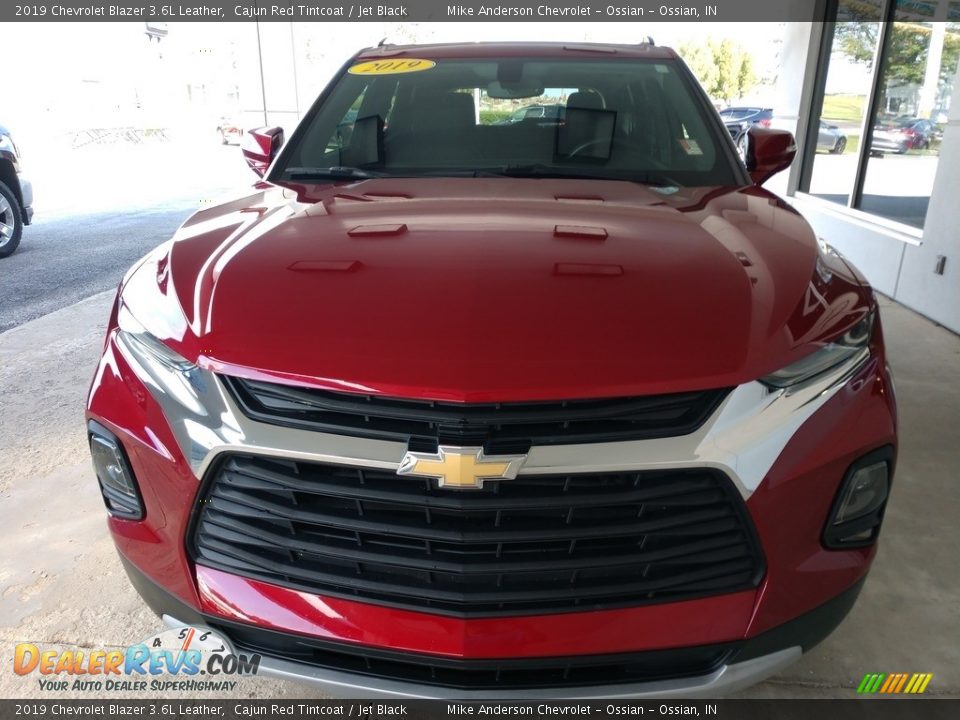 2019 Chevrolet Blazer 3.6L Leather Cajun Red Tintcoat / Jet Black Photo #10