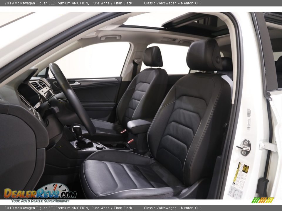 2019 Volkswagen Tiguan SEL Premium 4MOTION Pure White / Titan Black Photo #5