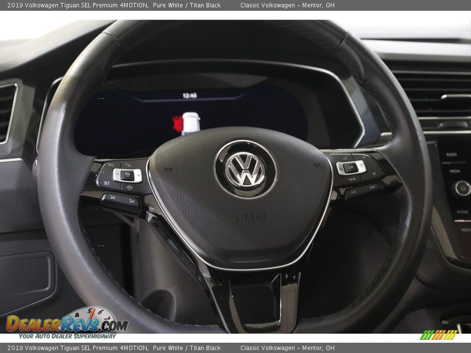2019 Volkswagen Tiguan SEL Premium 4MOTION Pure White / Titan Black Photo #7