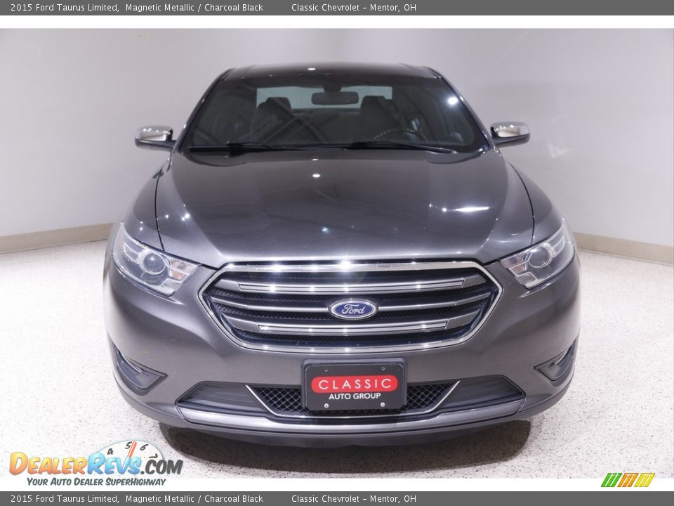 2015 Ford Taurus Limited Magnetic Metallic / Charcoal Black Photo #2