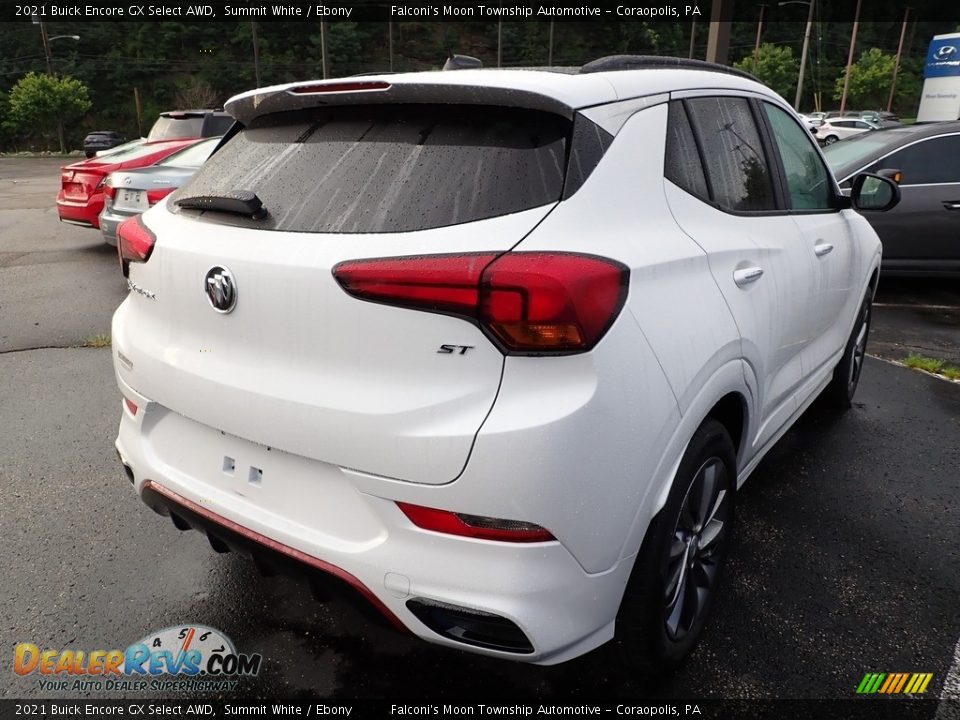 2021 Buick Encore GX Select AWD Summit White / Ebony Photo #4