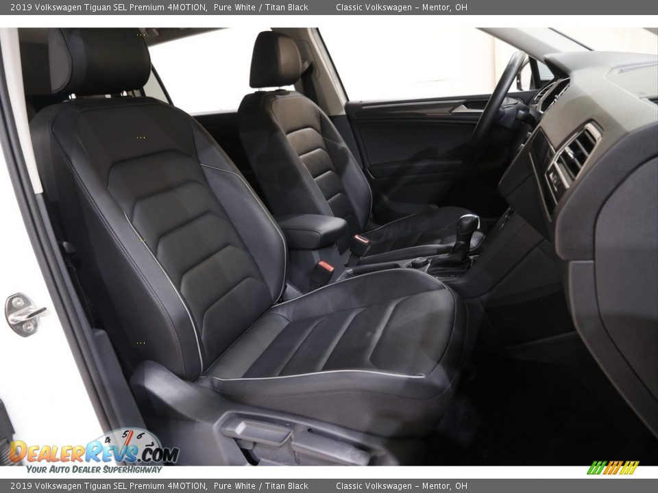 2019 Volkswagen Tiguan SEL Premium 4MOTION Pure White / Titan Black Photo #14