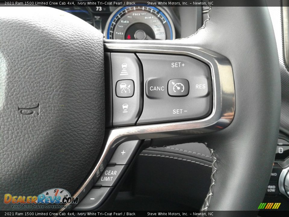 2021 Ram 1500 Limited Crew Cab 4x4 Steering Wheel Photo #22