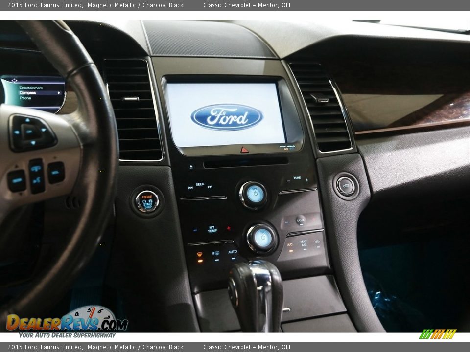 2015 Ford Taurus Limited Magnetic Metallic / Charcoal Black Photo #9