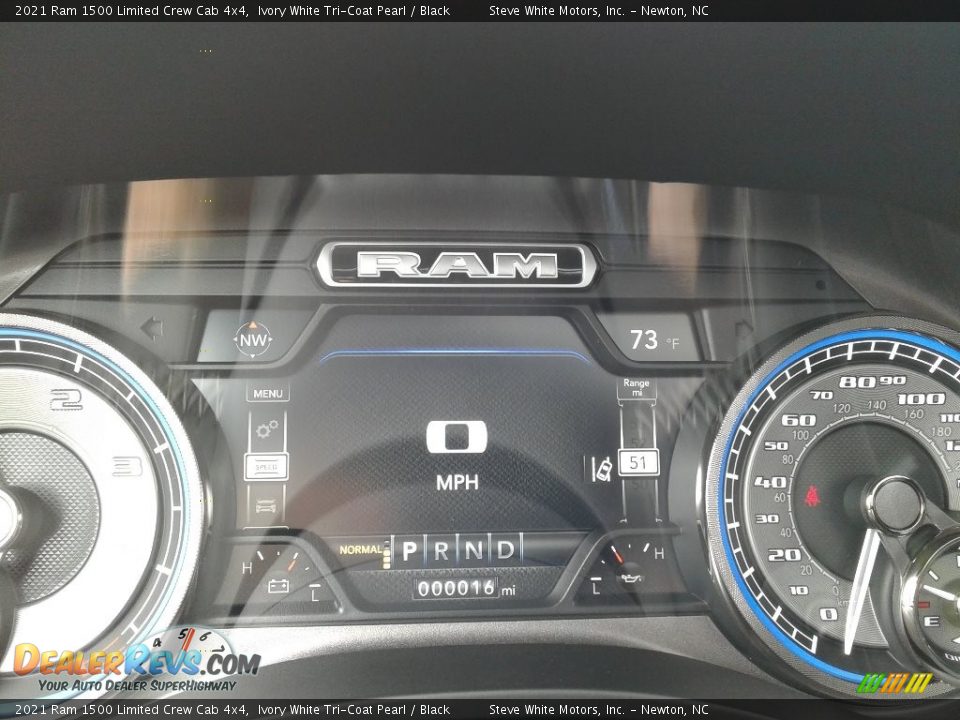 2021 Ram 1500 Limited Crew Cab 4x4 Gauges Photo #23