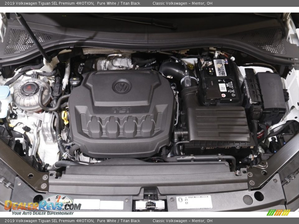 2019 Volkswagen Tiguan SEL Premium 4MOTION Pure White / Titan Black Photo #18