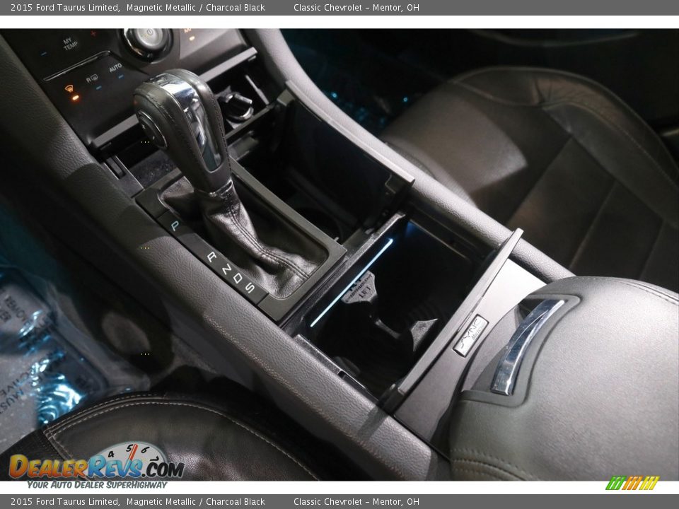 2015 Ford Taurus Limited Magnetic Metallic / Charcoal Black Photo #13