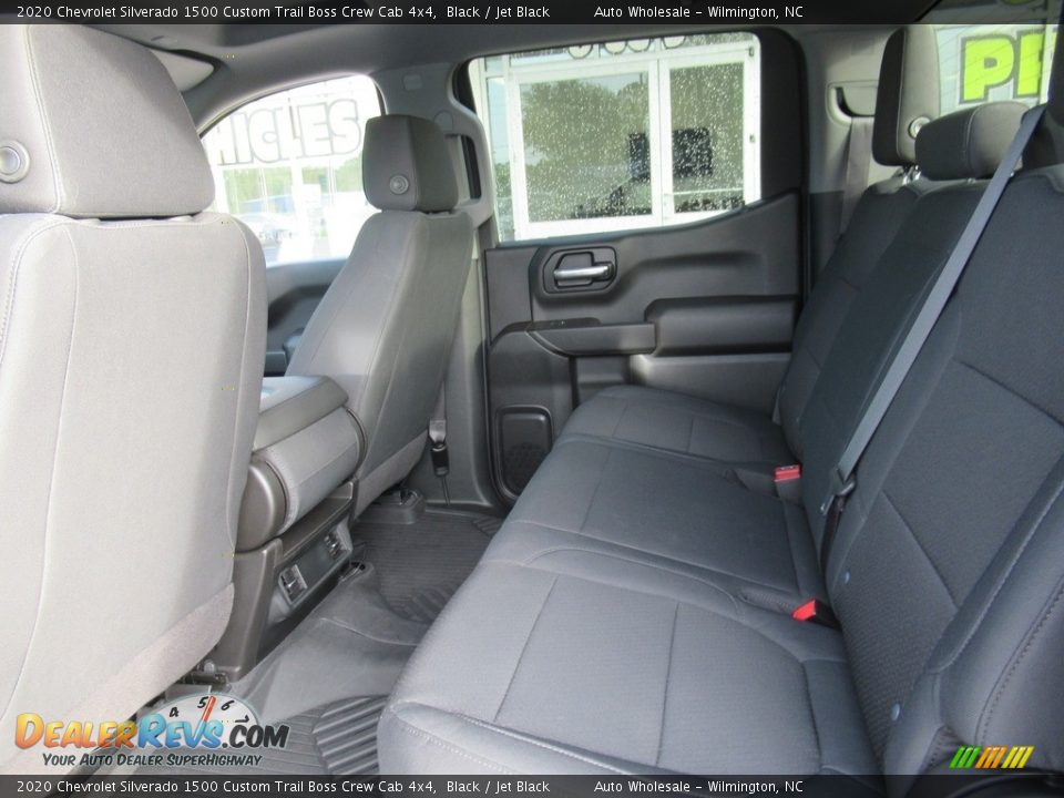 2020 Chevrolet Silverado 1500 Custom Trail Boss Crew Cab 4x4 Black / Jet Black Photo #12