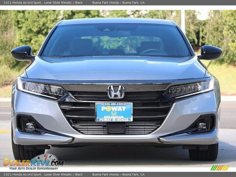 2021 Honda Accord Sport Lunar Silver Metallic / Black Photo #3