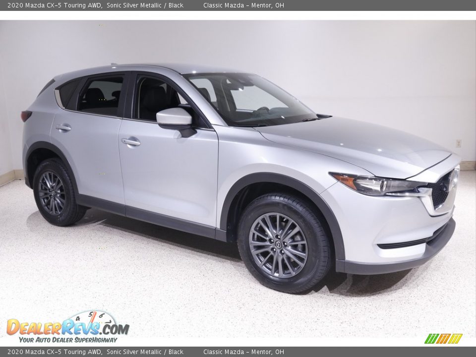 2020 Mazda CX-5 Touring AWD Sonic Silver Metallic / Black Photo #1