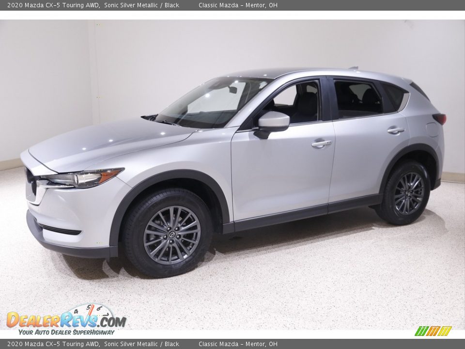 2020 Mazda CX-5 Touring AWD Sonic Silver Metallic / Black Photo #3