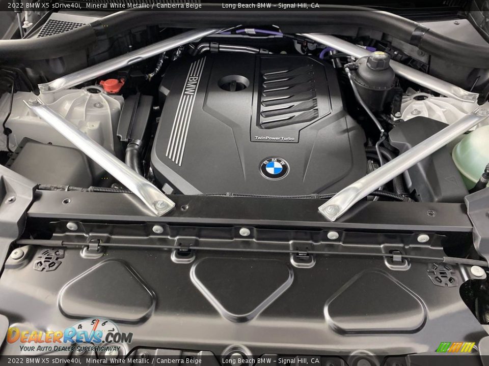 2022 BMW X5 sDrive40i 3.0 Liter M TwinPower Turbocharged DOHC 24-Valve Inline 6 Cylinder Engine Photo #9