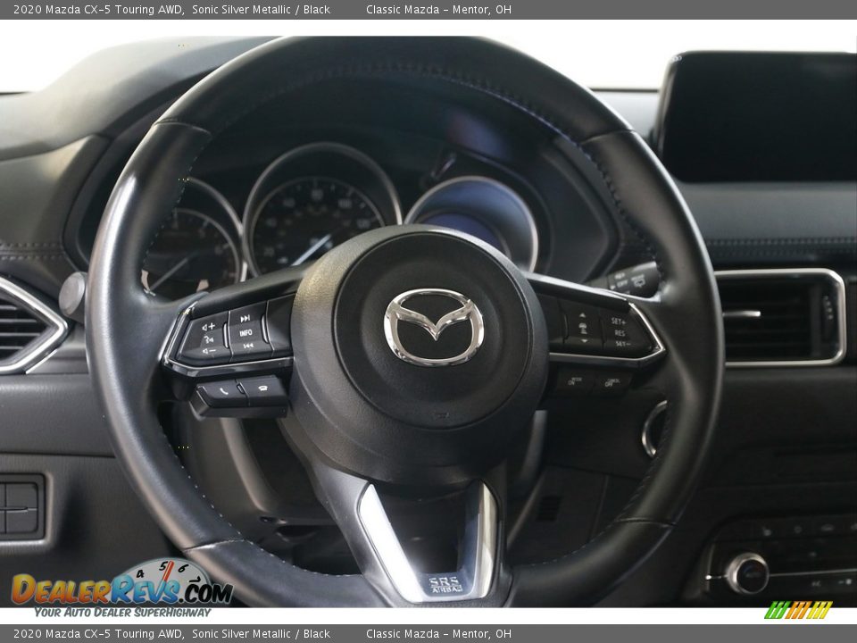 2020 Mazda CX-5 Touring AWD Sonic Silver Metallic / Black Photo #7
