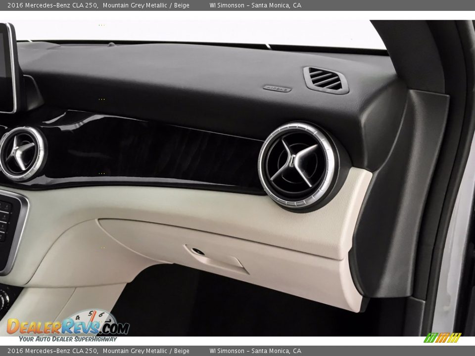 2016 Mercedes-Benz CLA 250 Mountain Grey Metallic / Beige Photo #29