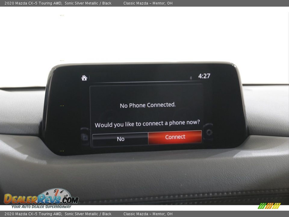 2020 Mazda CX-5 Touring AWD Sonic Silver Metallic / Black Photo #11