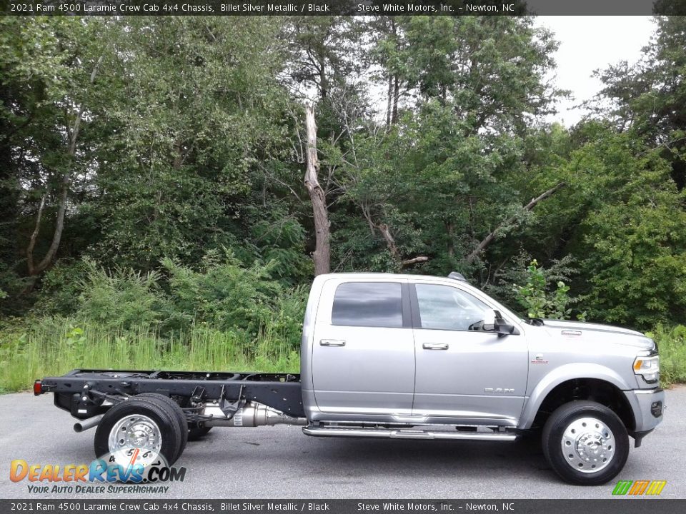 Billet Silver Metallic 2021 Ram 4500 Laramie Crew Cab 4x4 Chassis Photo #5