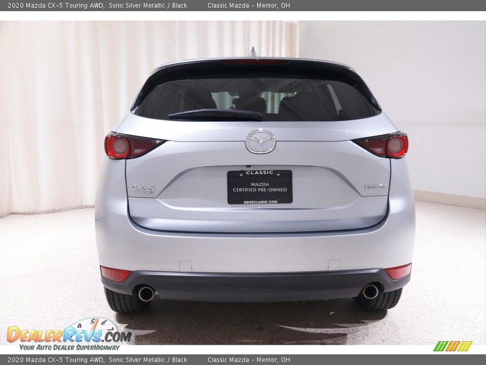 2020 Mazda CX-5 Touring AWD Sonic Silver Metallic / Black Photo #16