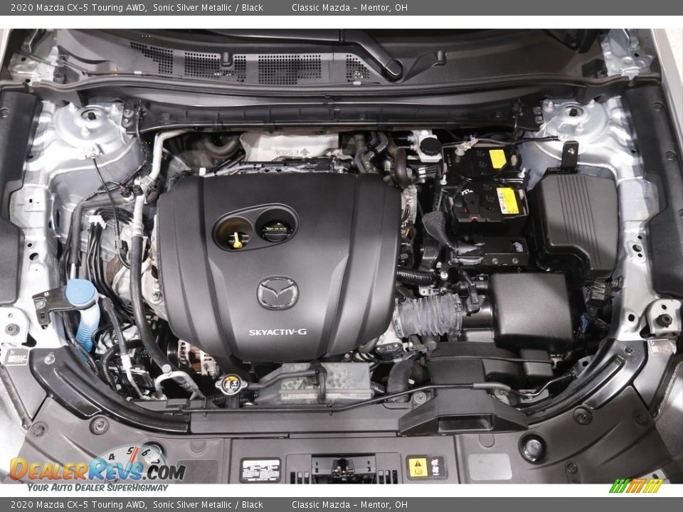 2020 Mazda CX-5 Touring AWD Sonic Silver Metallic / Black Photo #17