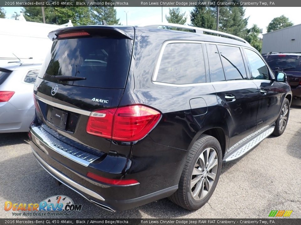 2016 Mercedes-Benz GL 450 4Matic Black / Almond Beige/Mocha Photo #3