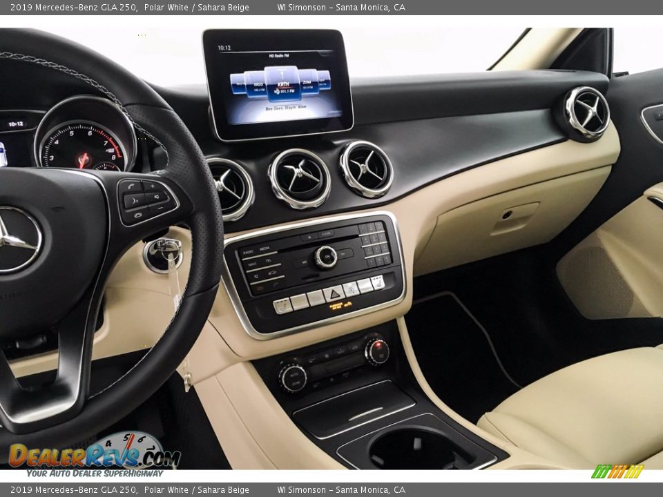 2019 Mercedes-Benz GLA 250 Polar White / Sahara Beige Photo #6