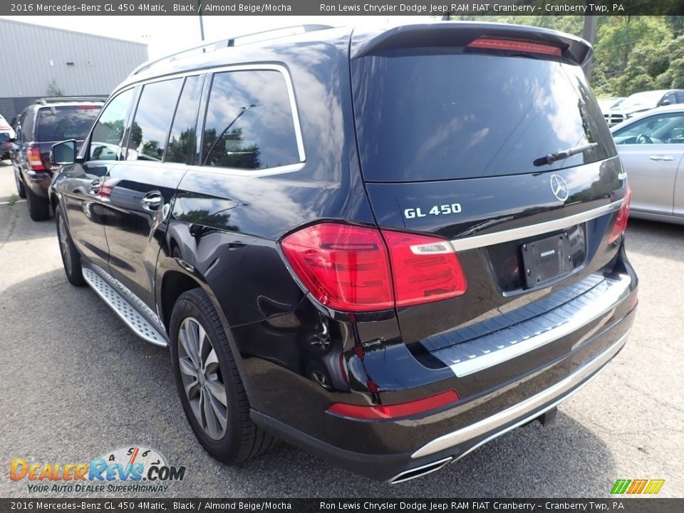 2016 Mercedes-Benz GL 450 4Matic Black / Almond Beige/Mocha Photo #4