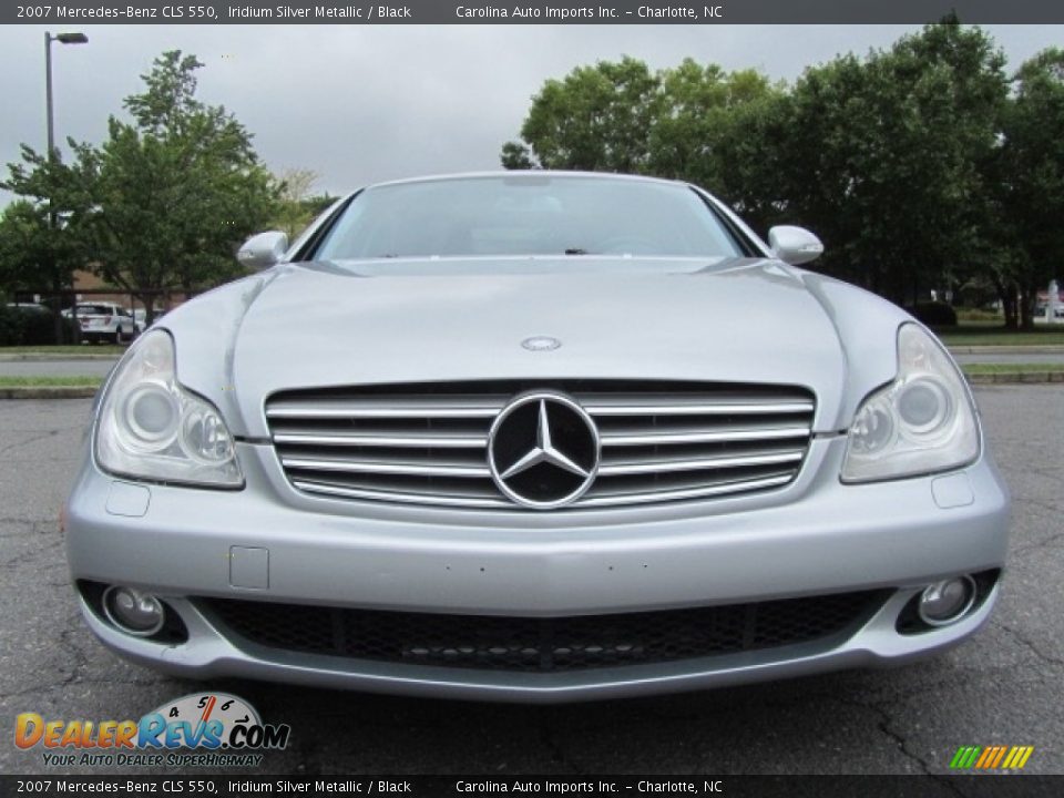 2007 Mercedes-Benz CLS 550 Iridium Silver Metallic / Black Photo #4