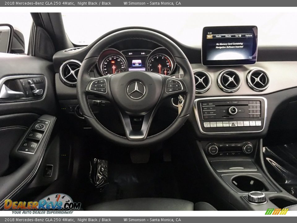 2018 Mercedes-Benz GLA 250 4Matic Night Black / Black Photo #4