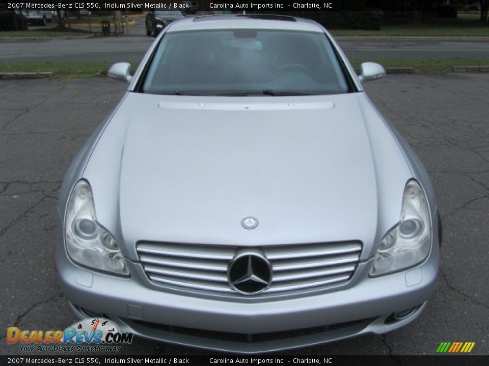 2007 Mercedes-Benz CLS 550 Iridium Silver Metallic / Black Photo #5