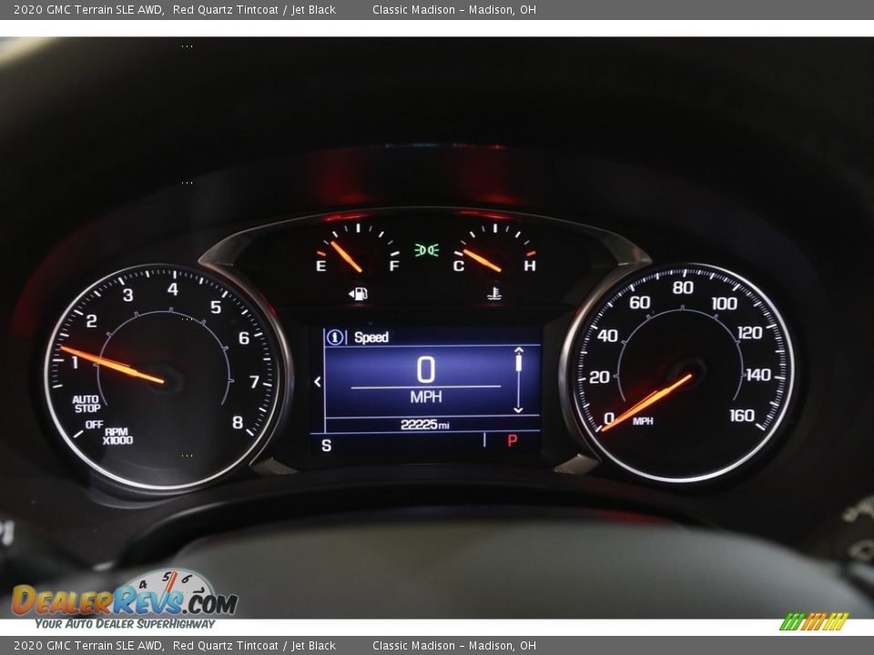 2020 GMC Terrain SLE AWD Red Quartz Tintcoat / Jet Black Photo #8