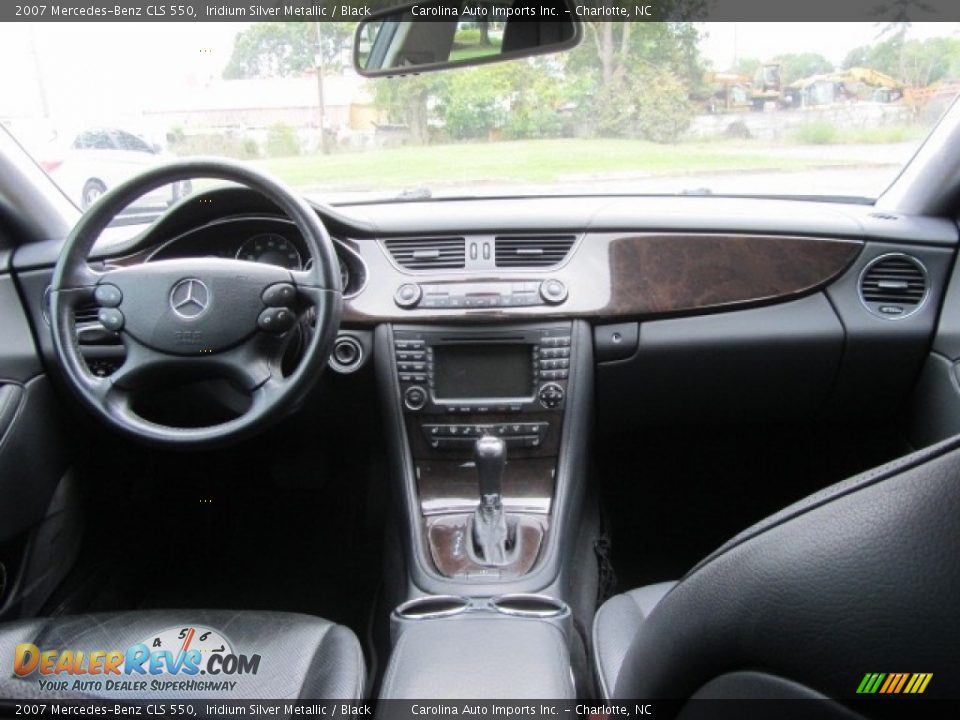 2007 Mercedes-Benz CLS 550 Iridium Silver Metallic / Black Photo #13