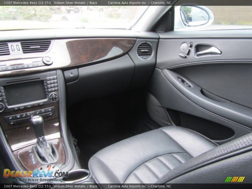 2007 Mercedes-Benz CLS 550 Iridium Silver Metallic / Black Photo #14