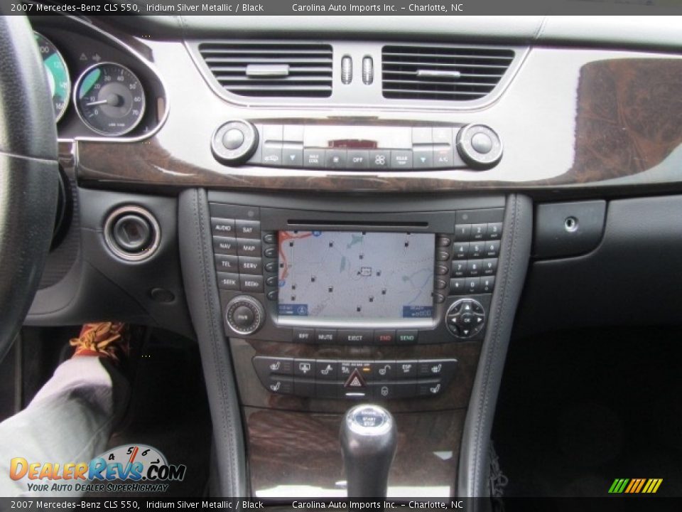 2007 Mercedes-Benz CLS 550 Iridium Silver Metallic / Black Photo #15