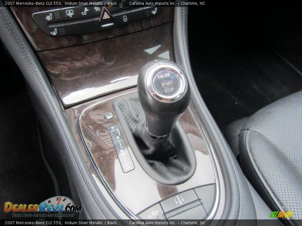 2007 Mercedes-Benz CLS 550 Iridium Silver Metallic / Black Photo #16