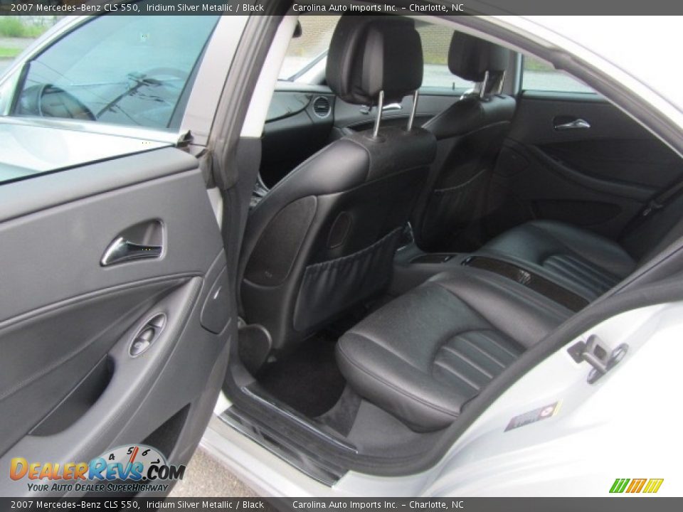 2007 Mercedes-Benz CLS 550 Iridium Silver Metallic / Black Photo #19