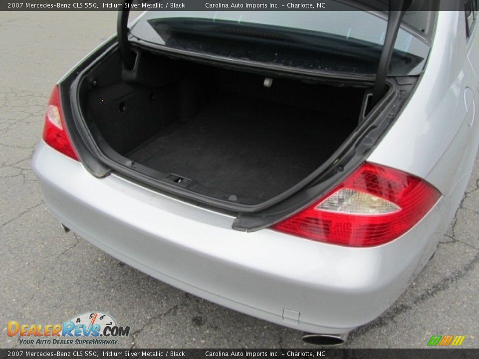 2007 Mercedes-Benz CLS 550 Iridium Silver Metallic / Black Photo #20