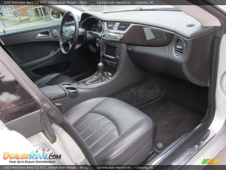 2007 Mercedes-Benz CLS 550 Iridium Silver Metallic / Black Photo #21