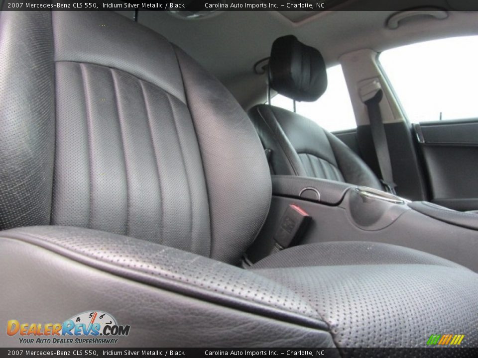2007 Mercedes-Benz CLS 550 Iridium Silver Metallic / Black Photo #22