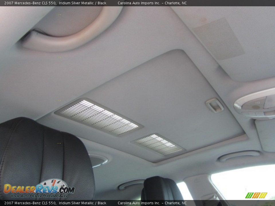 2007 Mercedes-Benz CLS 550 Iridium Silver Metallic / Black Photo #23