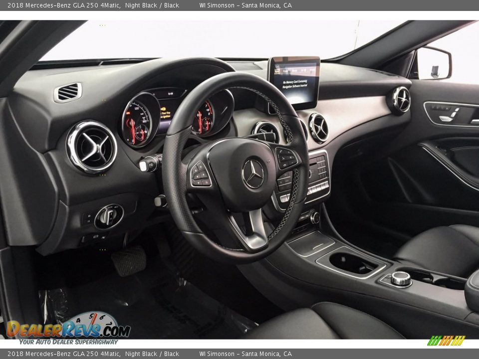 2018 Mercedes-Benz GLA 250 4Matic Night Black / Black Photo #20